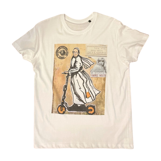 T-SHIRT PAPA SUL MONOPATTINO